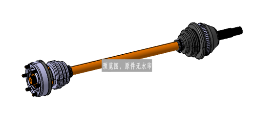 新能源汽车电机驱动系统设计三维CATIA模型图纸缩略图